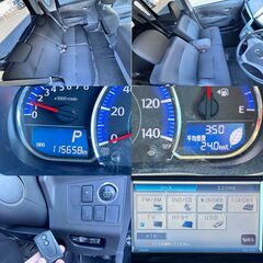 😊ダイハツ ムーヴカスタム 後期型😀人気のブラック😍お買得極上車👌プッシュスタート/ナビテレビ/純正HIDヘッドライト/オートライト/純正アルミホイール/スマートキー/ETC/前後ドラレコ/乗って帰れます🚗修復歴なし👍の画像