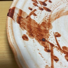 和柄の大皿の画像