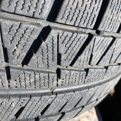 アルファード等に！ブリヂストンスタッドレス205/65R16アルミ付き4本セットの画像