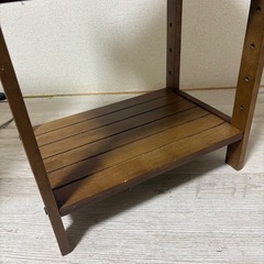 《お取引中》木製ラック　3段の画像