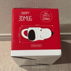 SNOOPY スヌーピー 立体マグカップ 3D FACE MUGの画像