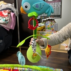 Fisher-Price ミュージカルジム　プレイジム　ベッドメリーの画像