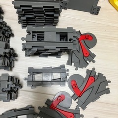LEGO duplo レールセット　曲線　直線　分岐まとめ売りの画像
