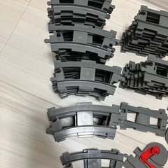 LEGO duplo レールセット　曲線　直線　分岐まとめ売りの画像