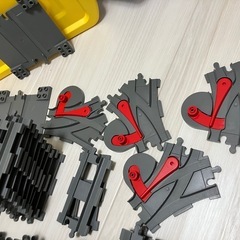 LEGO duplo レールセット　曲線　直線　分岐まとめ売りの画像
