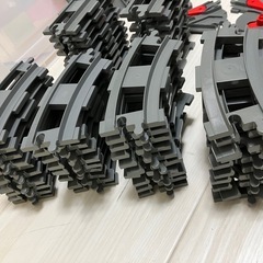 LEGO duplo レールセット　曲線　直線　分岐まとめ売りの画像