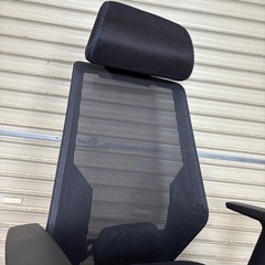 ニトリ ワークチェア ランツァ メッシュBK オフィスチェア　椅子の画像