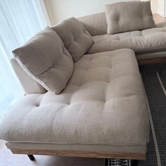 【展示品】FUKKA(フッカ) カウチソファ nora 左カウチの画像