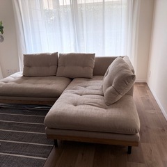 【展示品】FUKKA(フッカ) カウチソファ nora 左カウチの画像