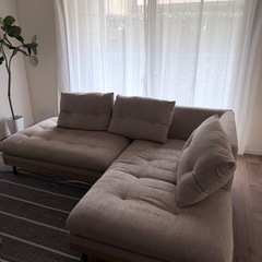 【展示品】FUKKA(フッカ) カウチソファ nora 左カウチの画像