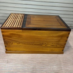 【レア】関東火鉢　長火鉢　囲炉裏　アンティーク　レトロ　昭和レトロ　骨董品　古道具　火鉢等セットの画像