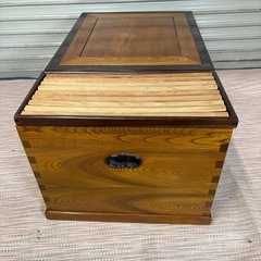 【レア】関東火鉢　長火鉢　囲炉裏　アンティーク　レトロ　昭和レトロ　骨董品　古道具　火鉢等セットの画像