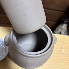 陶器の酒燗器 熱燗 冷酒  酒器　徳利 お猪口セットの画像