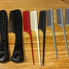 【プロ用 美品】ブラシ ヘアブラシ ロールブラシ デンマンブラシ  ブローブラシ コーム くし ヘアケア ヘアセット 羽ピン カーラーの画像
