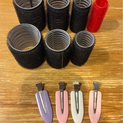 【プロ用 美品】ブラシ ヘアブラシ ロールブラシ デンマンブラシ  ブローブラシ コーム くし ヘアケア ヘアセット 羽ピン カーラーの画像