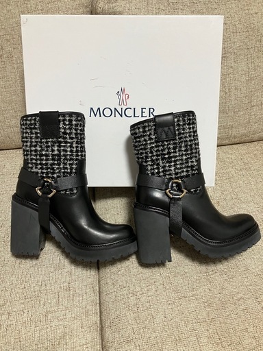 【お値下げしました】極美品 モンクレール MONCLER ブーツ 21.5 22