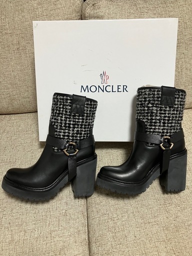 【お値下げしました】極美品 モンクレール MONCLER ブーツ 21.5 22