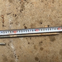 Jフック 鉄筋テント杭 　の画像