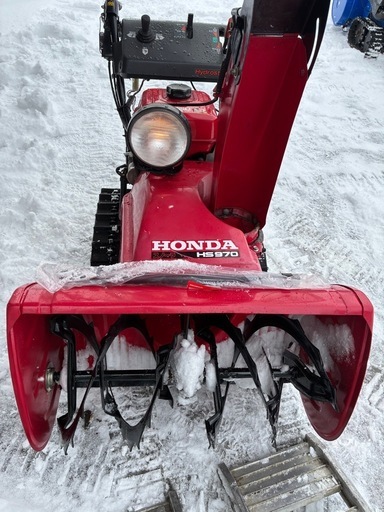 まだあります！値下げ！美品！エンジン調子良いです人気のHONDAフル装備除雪機９馬力！整備済み