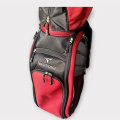 ツアーステージ　TOURSTAGE　キャディバッグ　ブリヂストンゴルフ　大阪府配送可能の画像