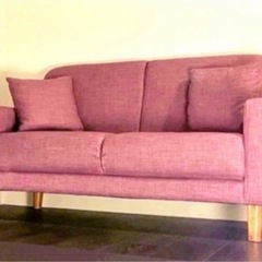 2人掛けコンパクトソファの画像