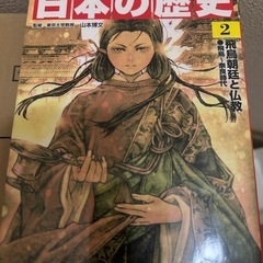角川まんが日本の歴史3冊の画像