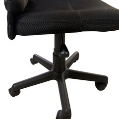 【ジ1227-14】年末セール‼️今だけ大特価❗️オフィスチェア 肘掛けなし 高さ調整機能付きの画像