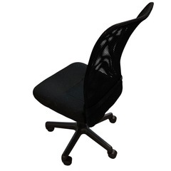 【ジ1227-14】年末セール‼️今だけ大特価❗️オフィスチェア 肘掛けなし 高さ調整機能付きの画像