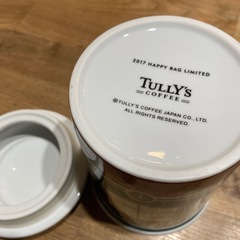 タリーズコーヒー  ビーンズキャニスター ブラジル 福袋 タリーズ キャニスターの画像