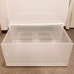 ■無印良品 収納ケース ワイド大の画像
