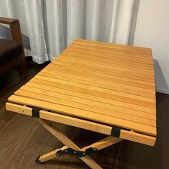 キャンプ用品　テーブルの画像