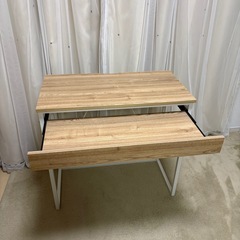 LOWYA🌿‬ [幅75] コンパクトデスク  【使用頻度少ない美品】の画像