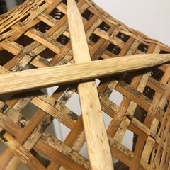 かご　バスケット　竹籠の画像