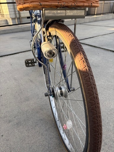 【1/5引渡し希望】自転車　24インチ＋ヘルメット　セット 自転車 ヴィヴァーチェ プレミアム vivace Premium 24 グロスコバルト
