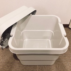 ■無印良品 頑丈収納ボックス 小の画像