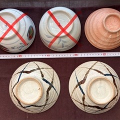 ●美濃焼小丼など　多用碗　お椀　丼碗　3客の画像