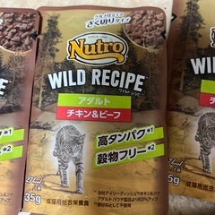 キャットフード猫パウチ譲ります！の画像