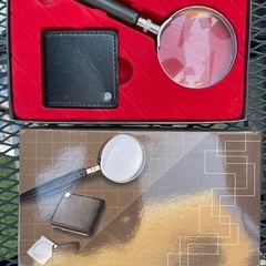 虫メガネ、拡大の画像