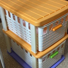 おもちゃ箱　収納ケース　の画像