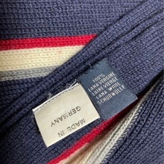 🉐　スーツカンパニー マフラー ウール　100%の画像