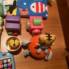 ベビージム他　赤ちゃんおもちゃ詰め合わせの画像