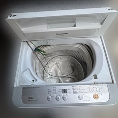 Panasonic 洗濯機 5kg  2017年製の画像
