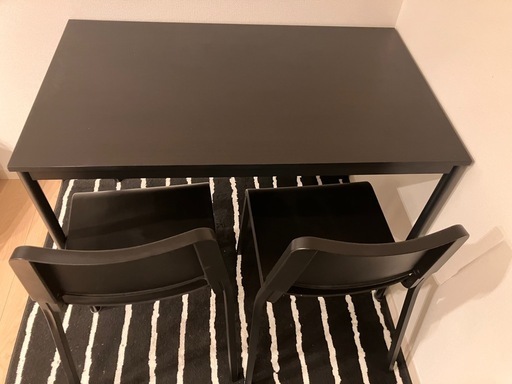 【直接引き渡しのみ】IKEA ダイニングテーブルと椅子