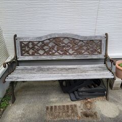 アンティークベンチ　ガーデンベンチ　ヴィンテージベンチの画像