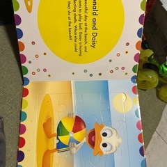 Costcoで購入　英語　Disney パズル絵本の画像