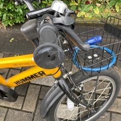 　18インチ　子供　自転車　ハマー　の画像