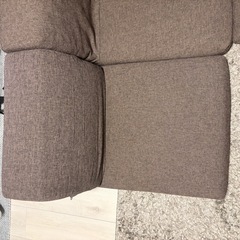 //決まりました//【美品】ファブリックソファセットの画像