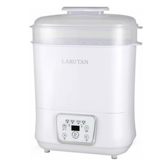 ☆美品☆2024.11購入LARUTAN 哺乳瓶除菌乾燥機 ミルクウォーマーの画像