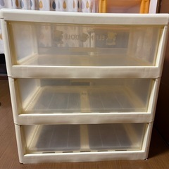 収納3段ボックスの画像