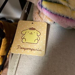 ポムポムプリン　クッション　サンリオの画像